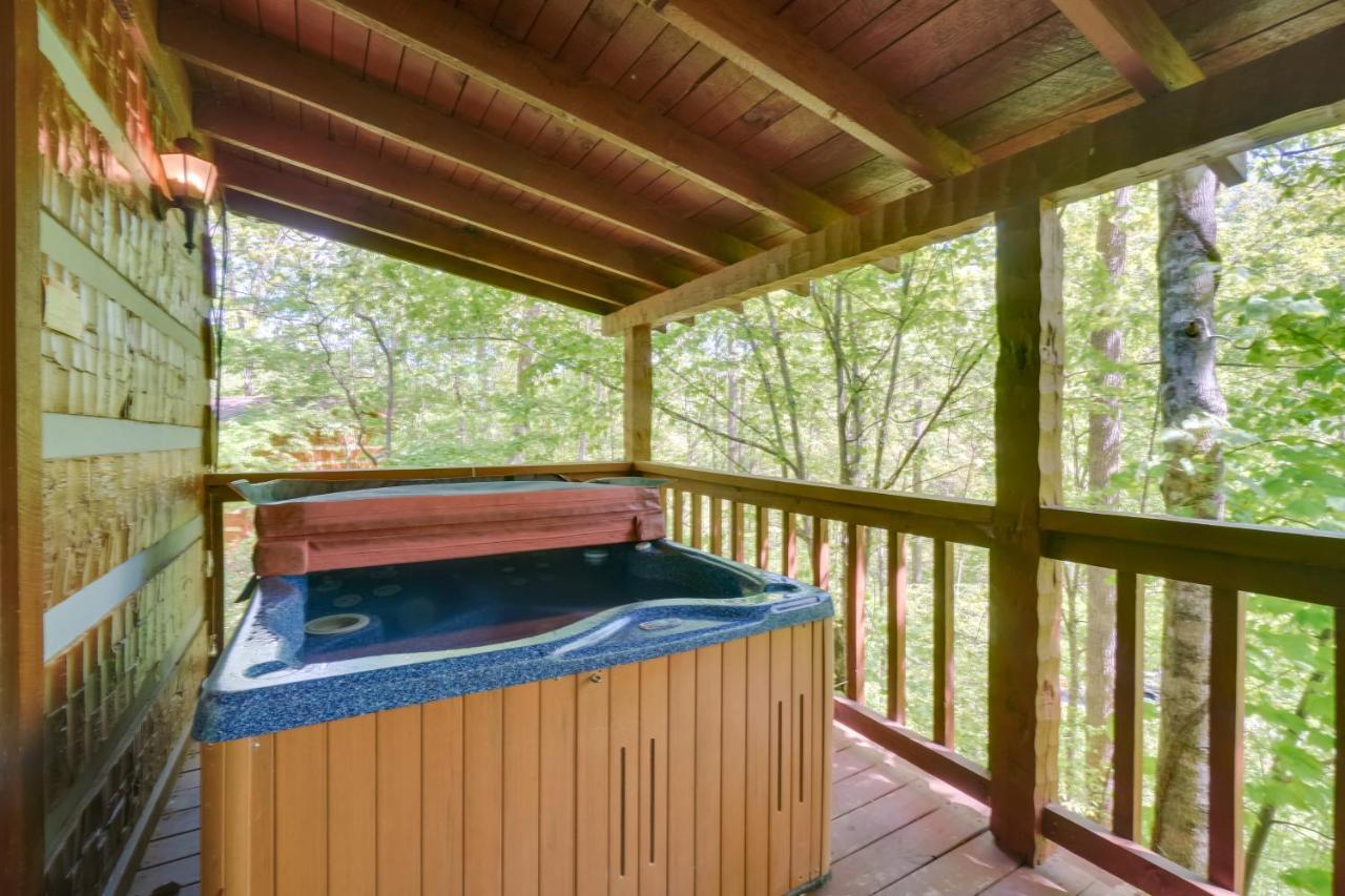 Gatlinburg Cabin With Hot Tub About 6 Mi To Downtown! Dış mekan fotoğraf