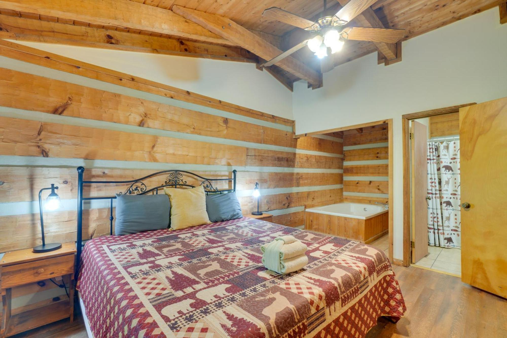 Gatlinburg Cabin With Hot Tub About 6 Mi To Downtown! Dış mekan fotoğraf