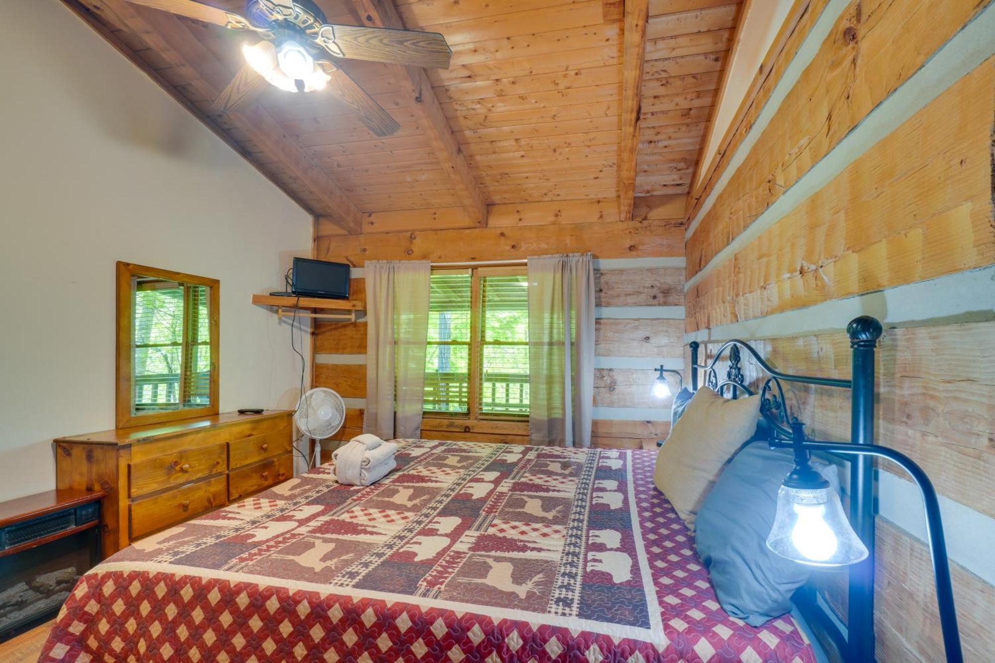 Gatlinburg Cabin With Hot Tub About 6 Mi To Downtown! Dış mekan fotoğraf