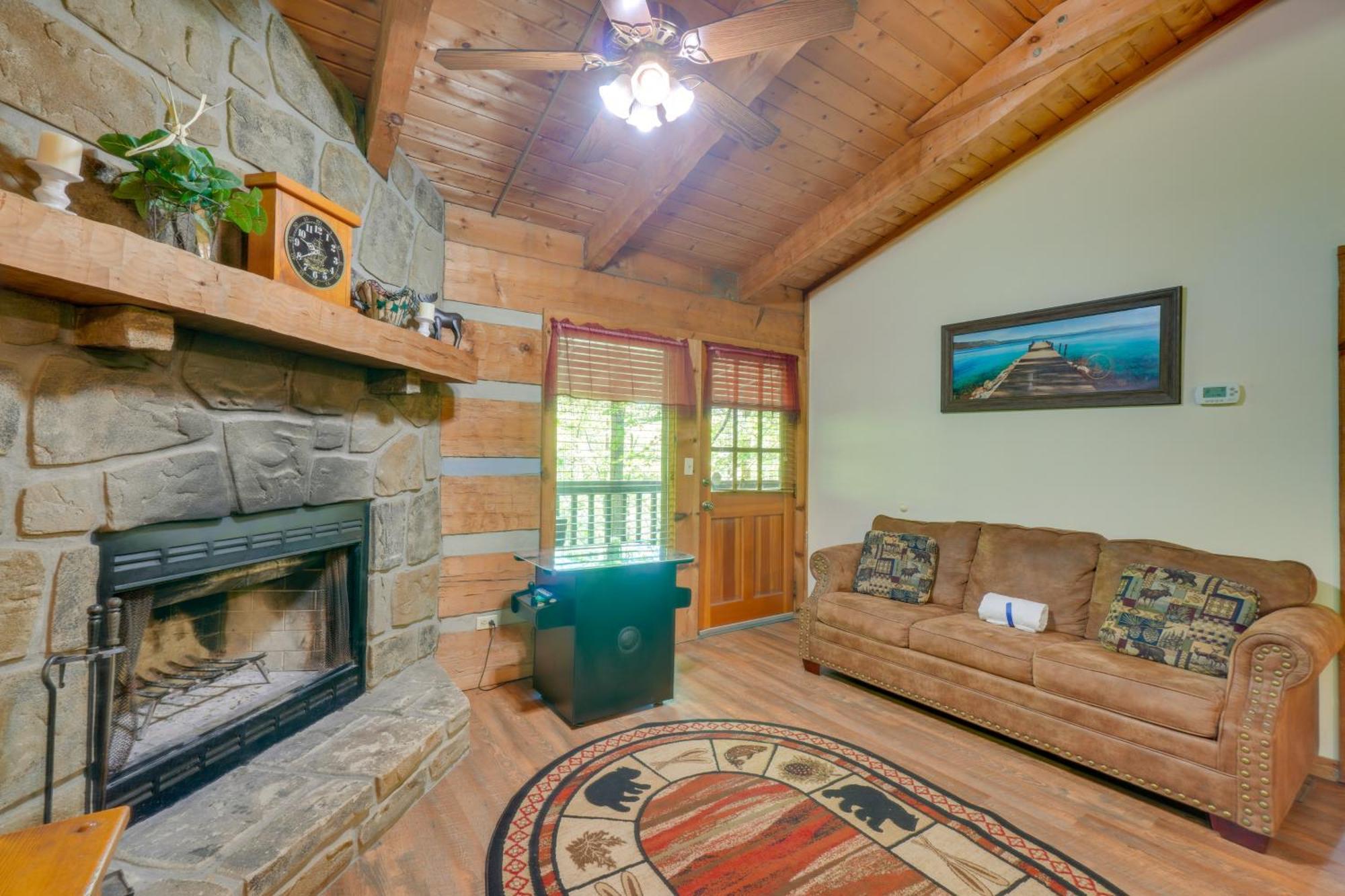 Gatlinburg Cabin With Hot Tub About 6 Mi To Downtown! Dış mekan fotoğraf